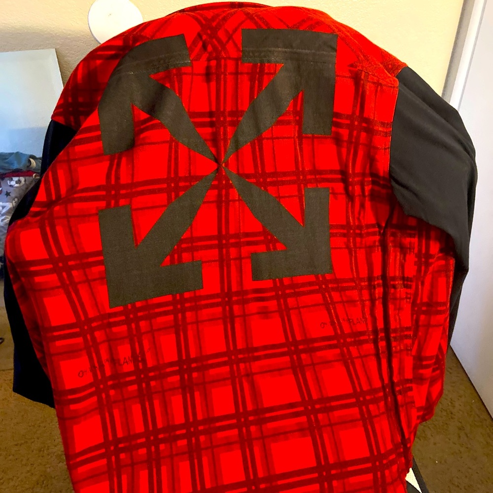 100 percent authentic off white Red flannel from 2013.